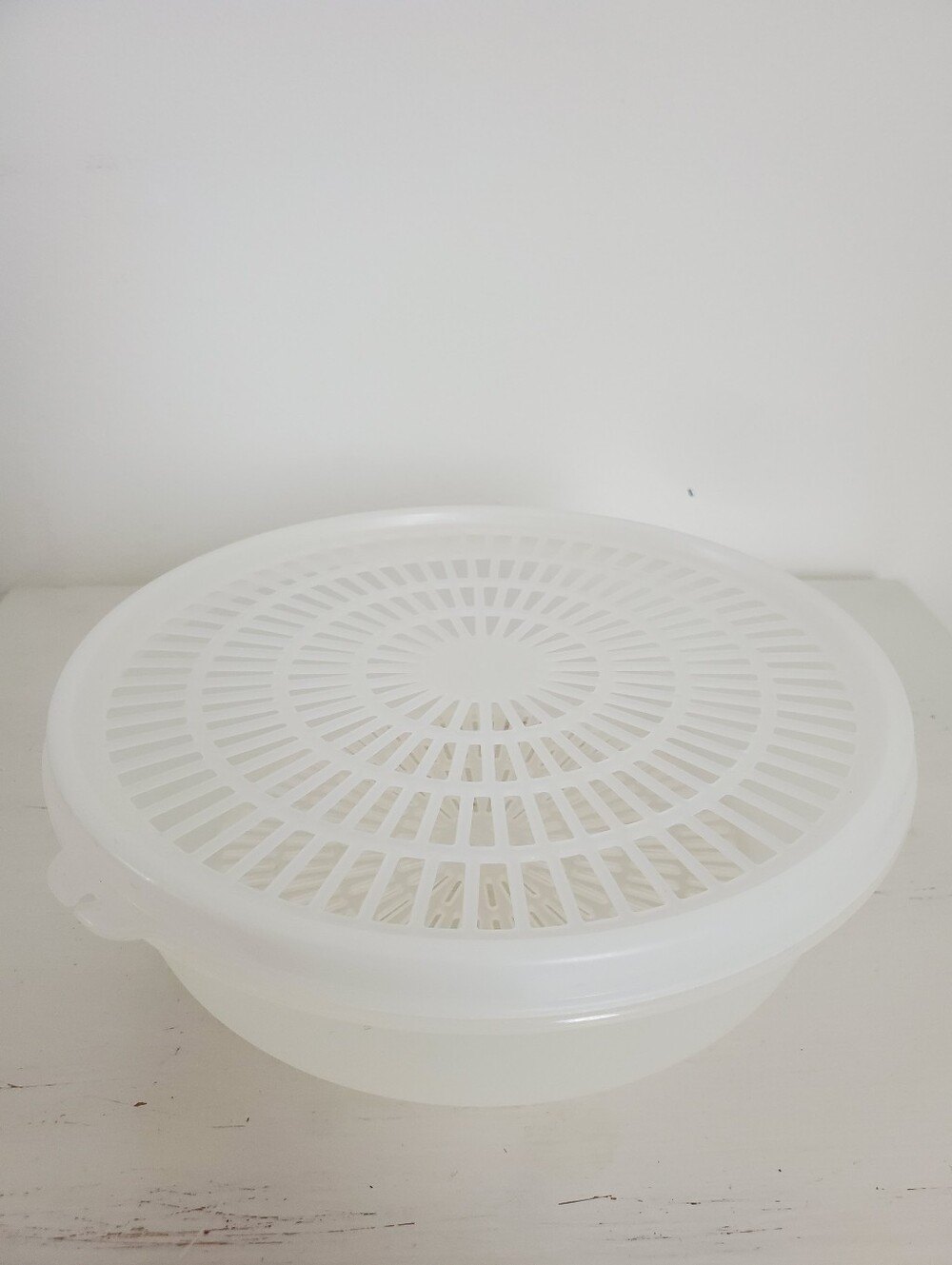70s Vintage Tupperware Fruit Veggie Strainer